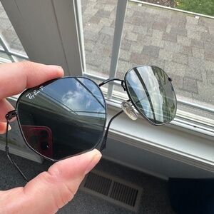 Ray-Ban RB3548n Hexagonal Polarized Sunglasses